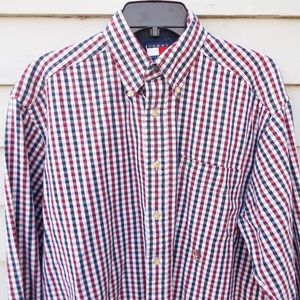 Men's 90's Vintage Tommy Hilfiger Shirt - Cool!